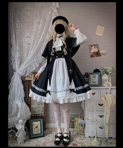 CastleToo - Holy Academy - Gothic Lolita Prince Skirt Set