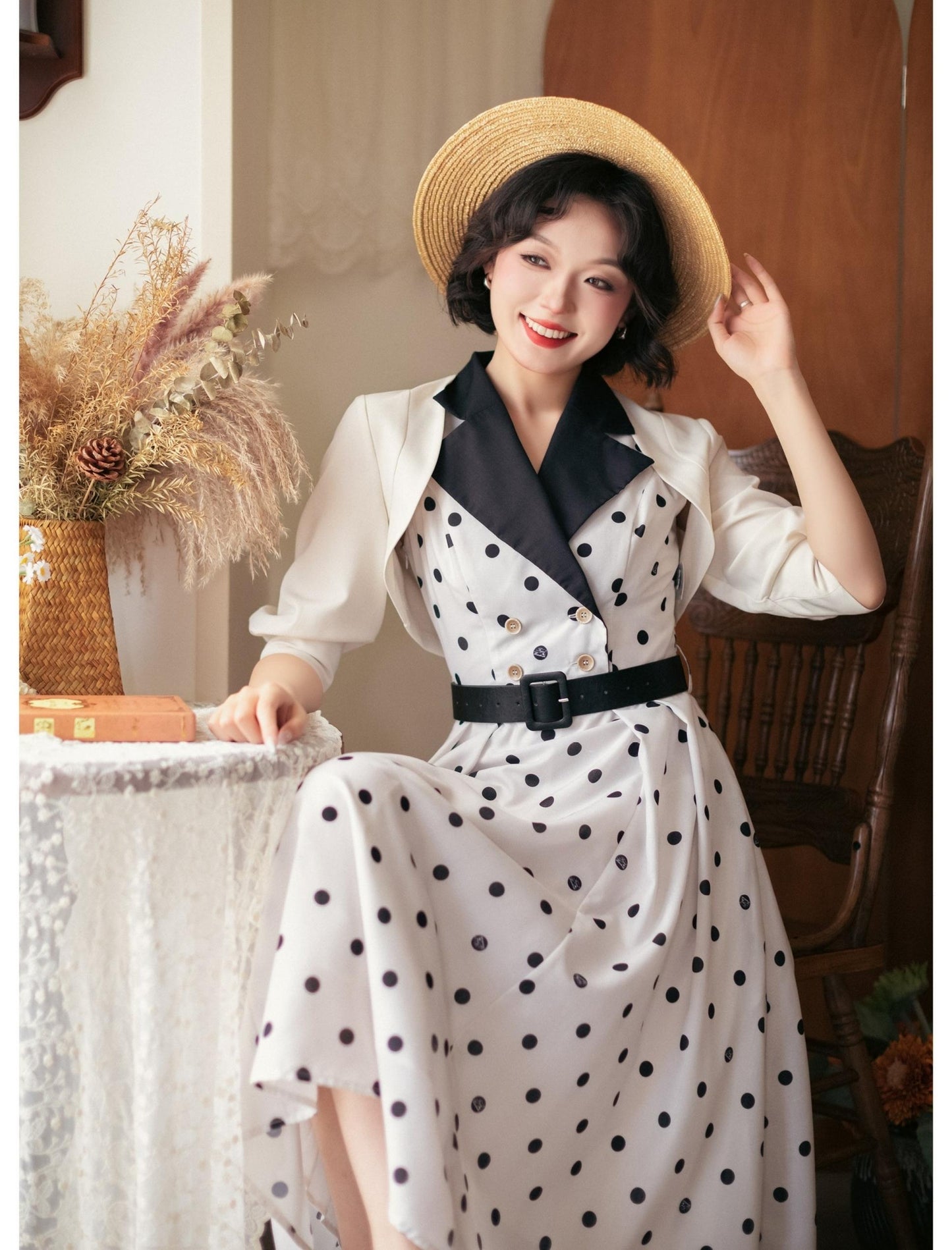 Forest Wardrobe - Afternoon Forest - Vintage Lolita Halter-neck JSK Dress in French Style