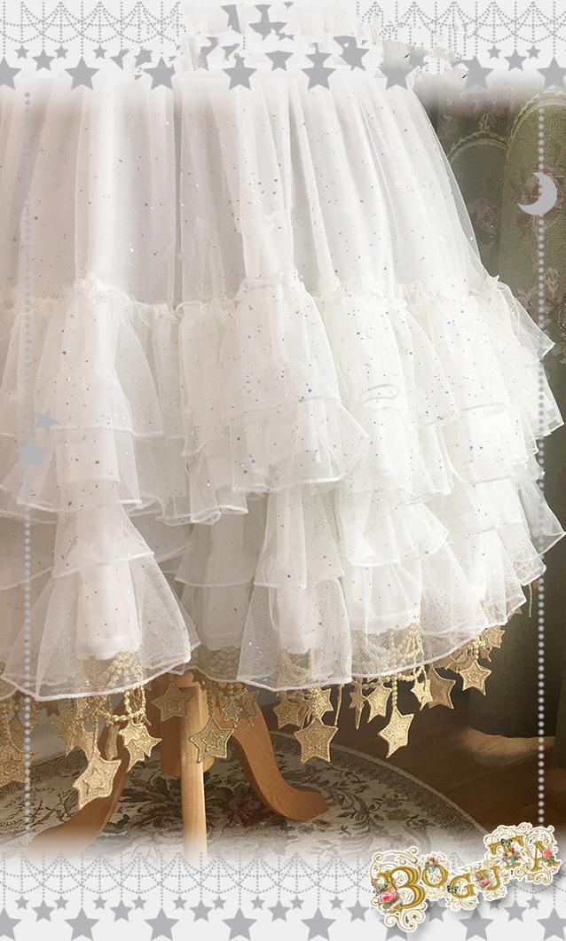 Boguta - Starry Night - 60/70/80cm A-line Lolita Petticoat