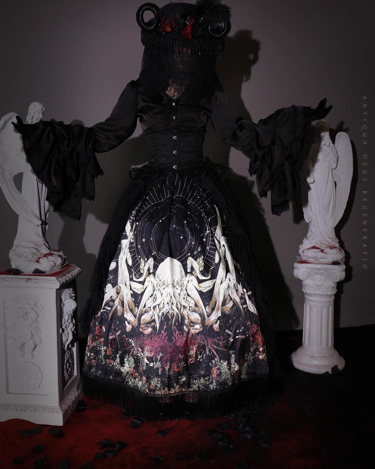 Caged Bird Hotel - Caged Bird - Lolita Petticoat White Plus Size Triple Layer Hoop Petticoat