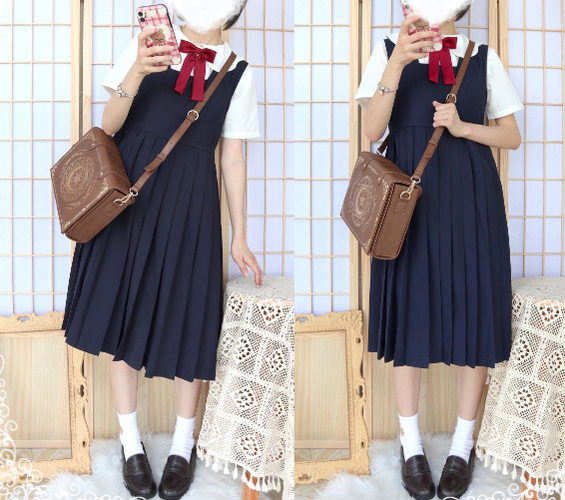 Morning Glory - The Star-Moon Grimoire - Sweet Lolita Crossbody Clamshell bag