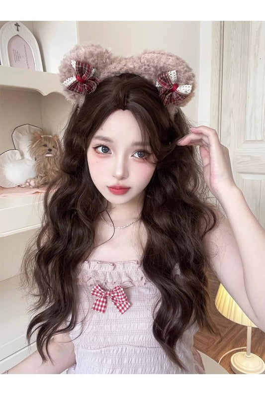 Alicegarden - Daily Lolita Wig Brown Wig With Long Wavy
