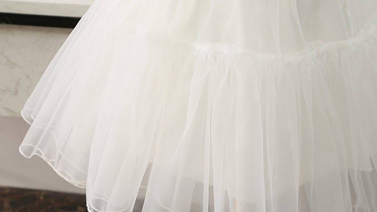 Manyiluo - Jenny Ku - Daily Lolita 17.7 (45 CM) Boneless Puffy Petticoat"