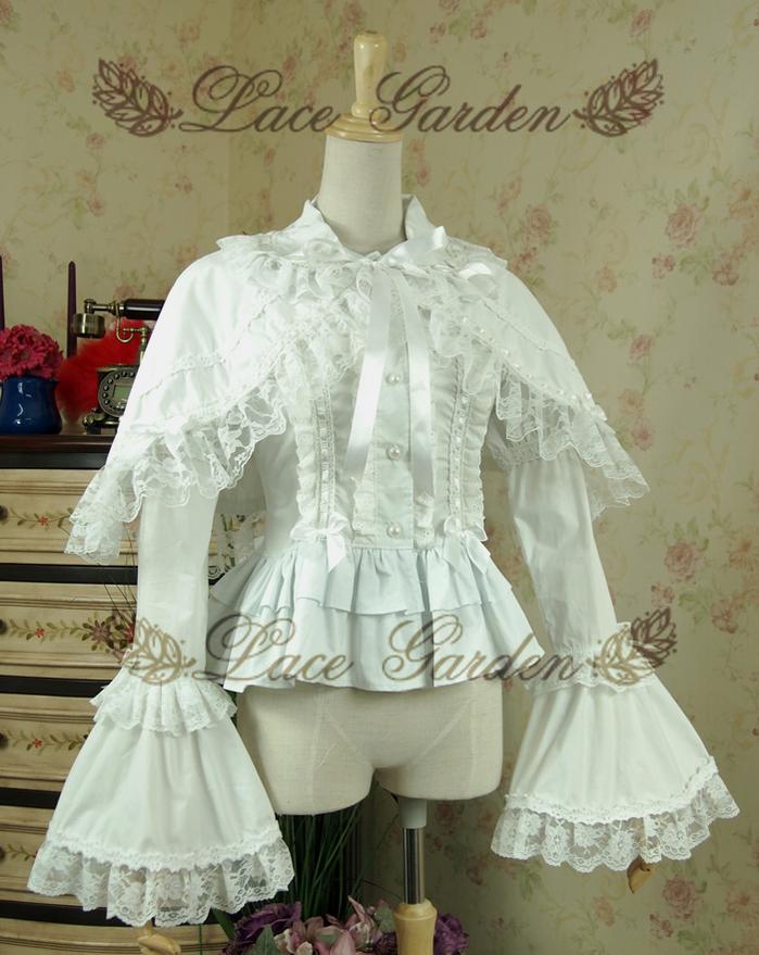 Lace Garden - Retro Lolita Princess Winter Shirt