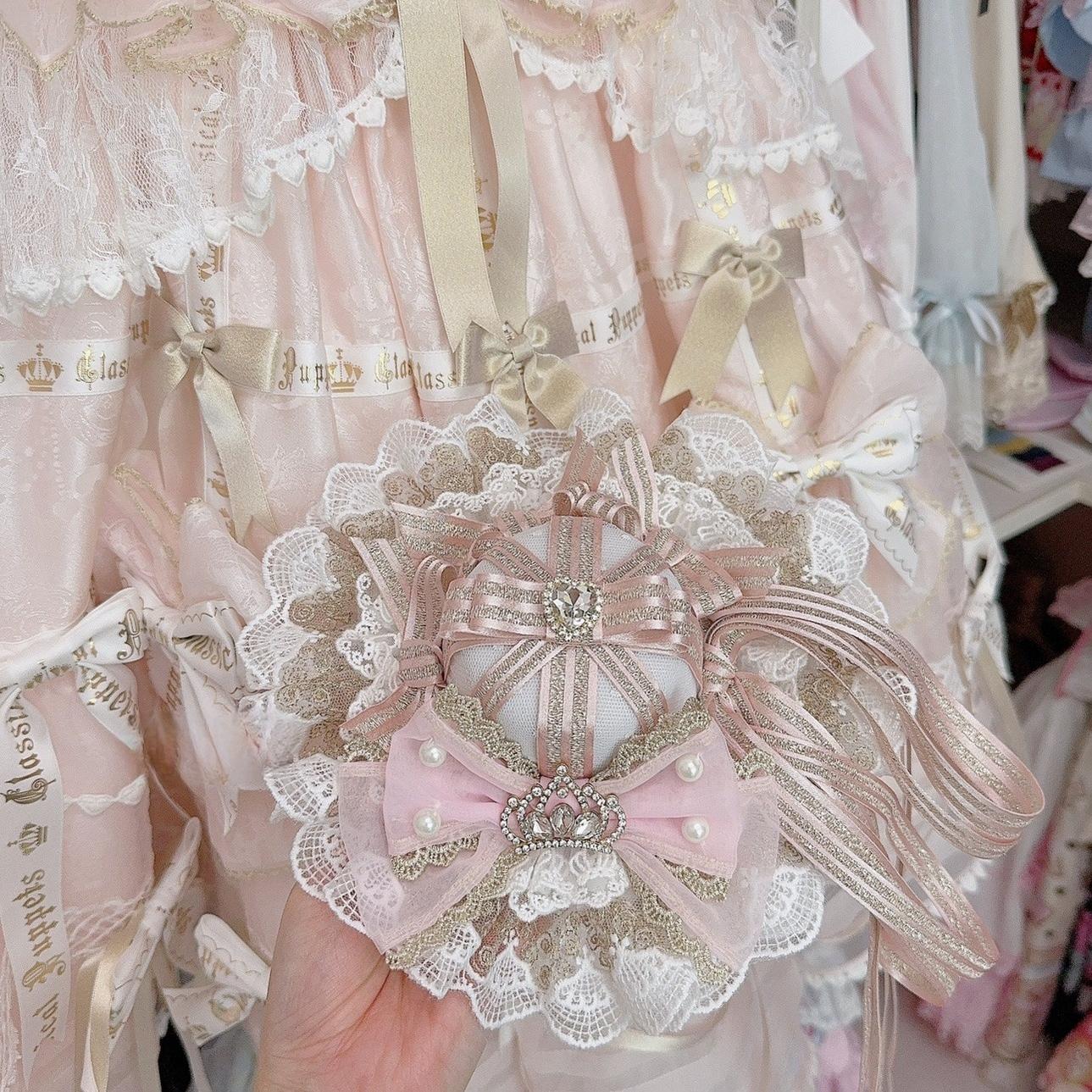 Cheese Cat - Sweet Lolita Cake Top Hat Handmade Lolita Accessory