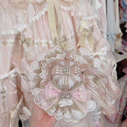 Cheese Cat - Sweet Lolita Cake Top Hat Handmade Lolita Accessory