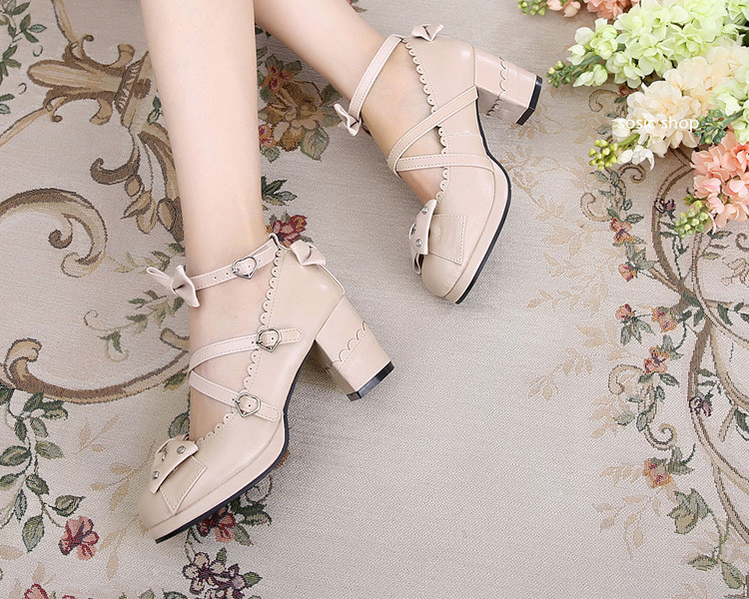 Sosic - Sweet Lolita High Heel Handmade Shoes