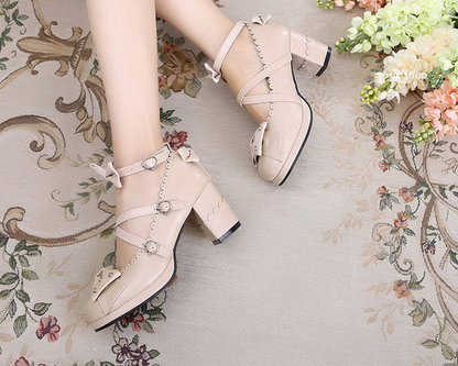 Sosic - Sweet Lolita High Heel Handmade Shoes
