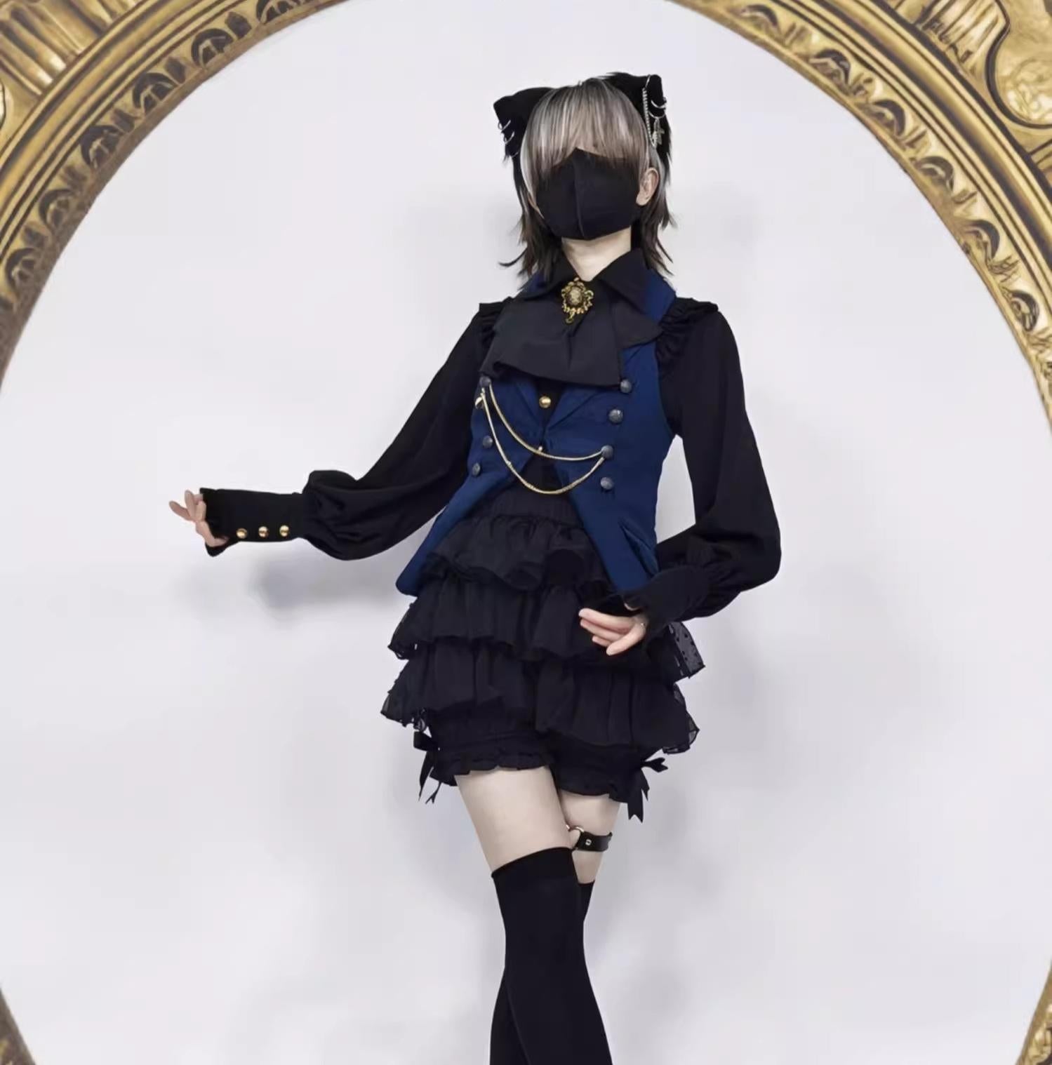 DMFS - Daily Lolita Bloomers Lace Cake Pants for Summer Wear