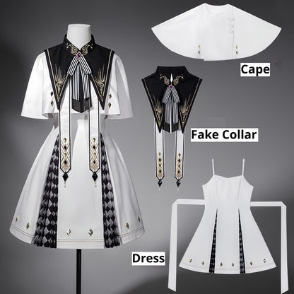 Your Princess - Eye of Truth - Elegant Gothic Lolita Dress Suit With Embroidery