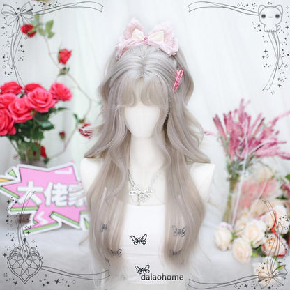 Dalao Home - Moon Sinking - Elegant Lolita Wigs Long Curly Griege Wigs