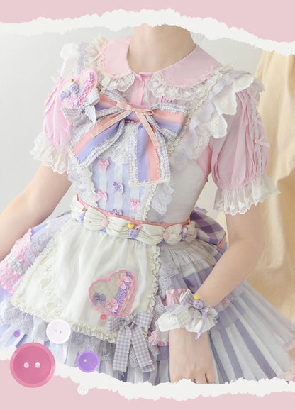 DMFS Lolita - Lanxin Shirt - Cotton Sweet Lolita Lace Blouse