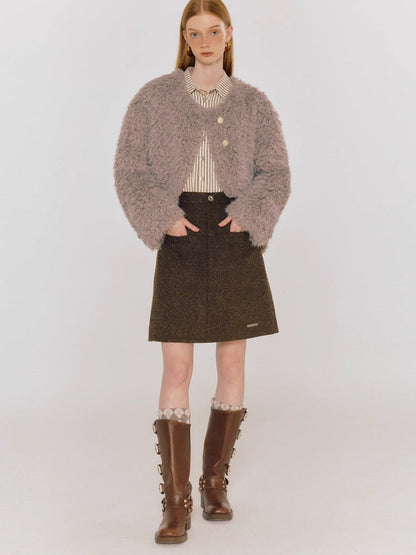 Fur short coat【s0000005071】