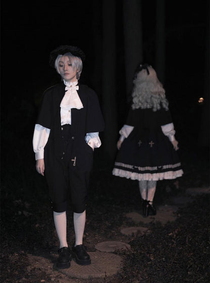 CastleToo - Holy Academy - Gothic Lolita Prince Skirt Set