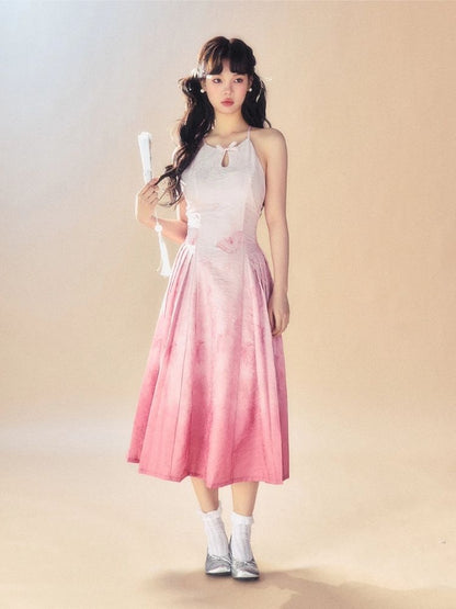 Gradient Dye Sling Dress【s0000007517】