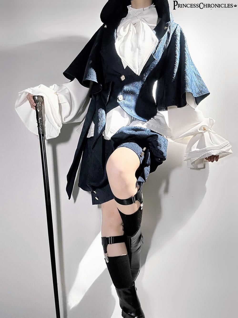 Princess Chronicles - Rabbit - Vintage Lolita Jacket Rabbit Ear Set Lolita Vest