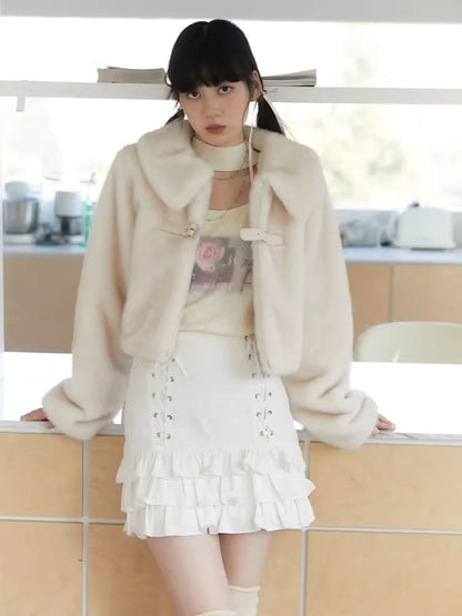 Layers of lace straps ballet style cake skirt【s0000006255】