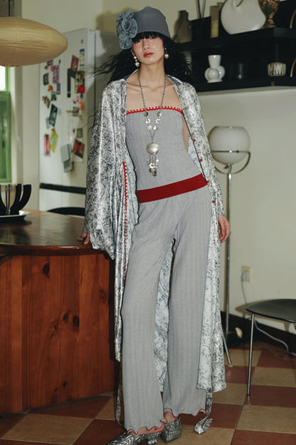 Luxury Silk Kimono Cardigan