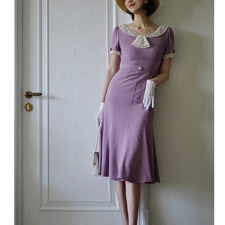 French concession vintage dress