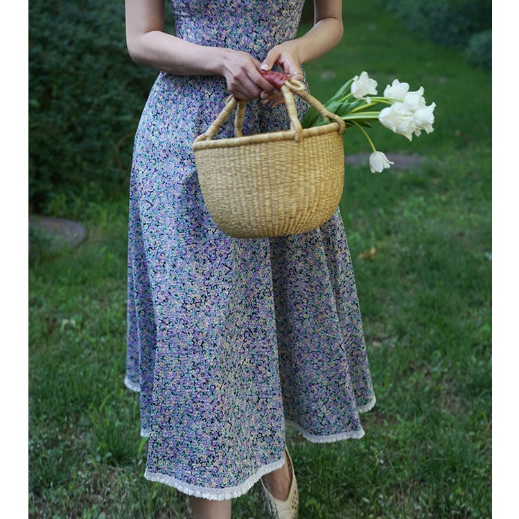 Floral vintage dress