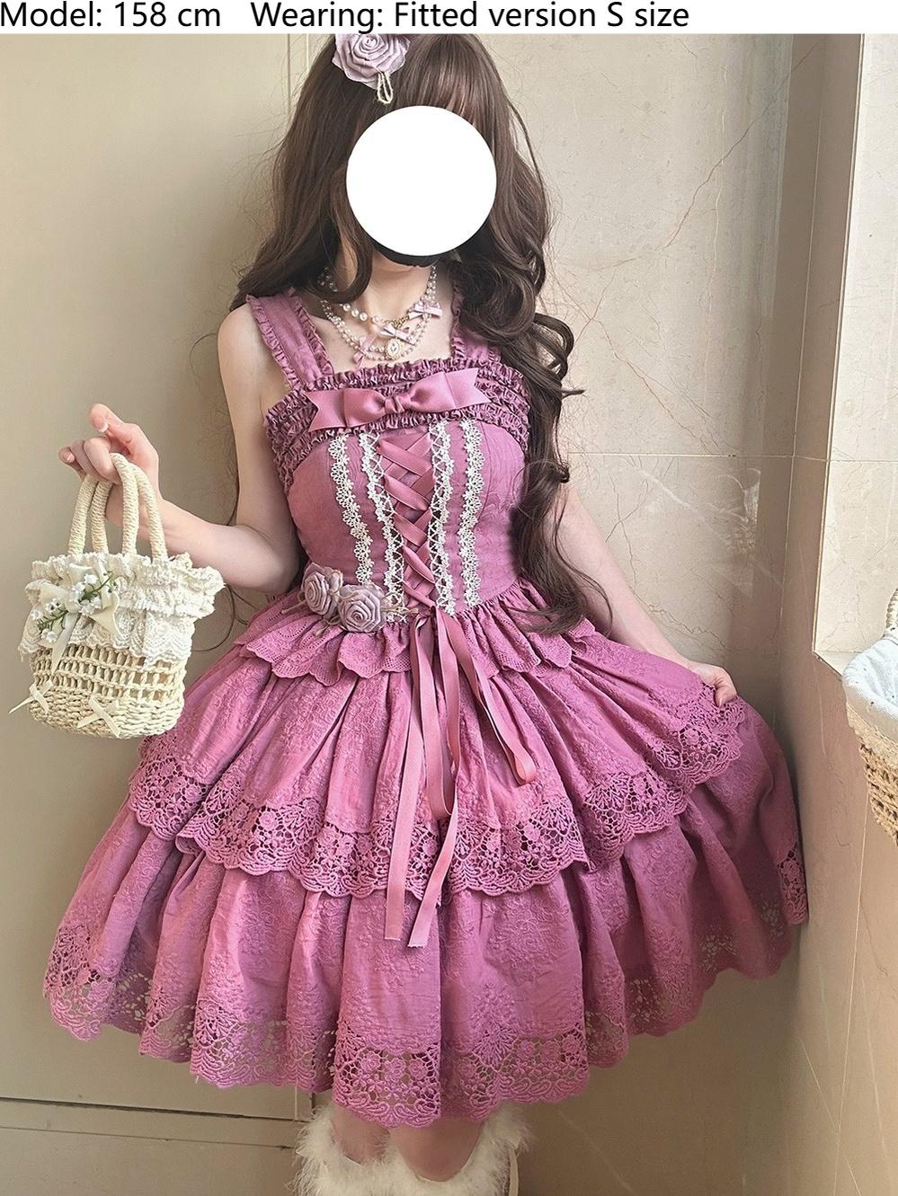 Miss Point - Forest Waltz - Cotton Lolita Camisole Embroidered Cami Top