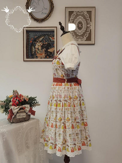 Miss Cube - Dress Up Dolls - Summer Kawaii Lolita JSK Dress Customized Size