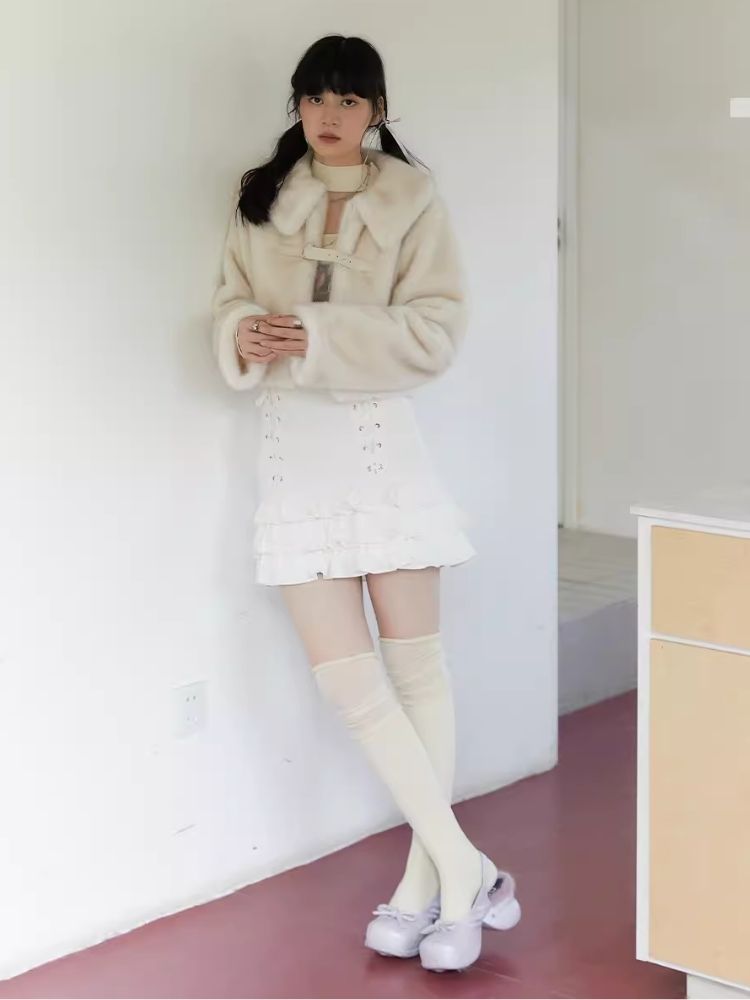 Layers of lace straps ballet style cake skirt【s0000006255】