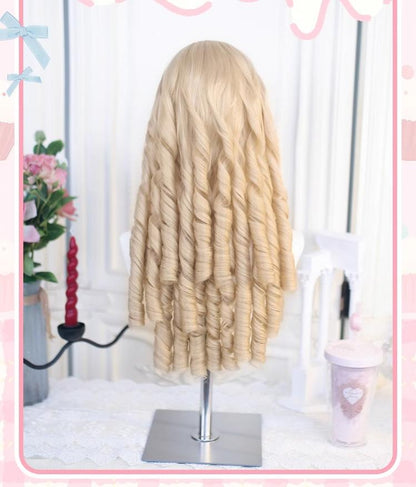 Dalao Home - 50-55 CM Lolita Wig with Retro Roman Curls