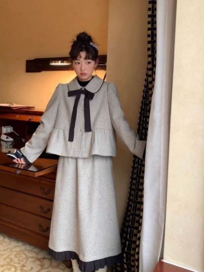 Small Lapel Double Breasted Suit【s0000005879】