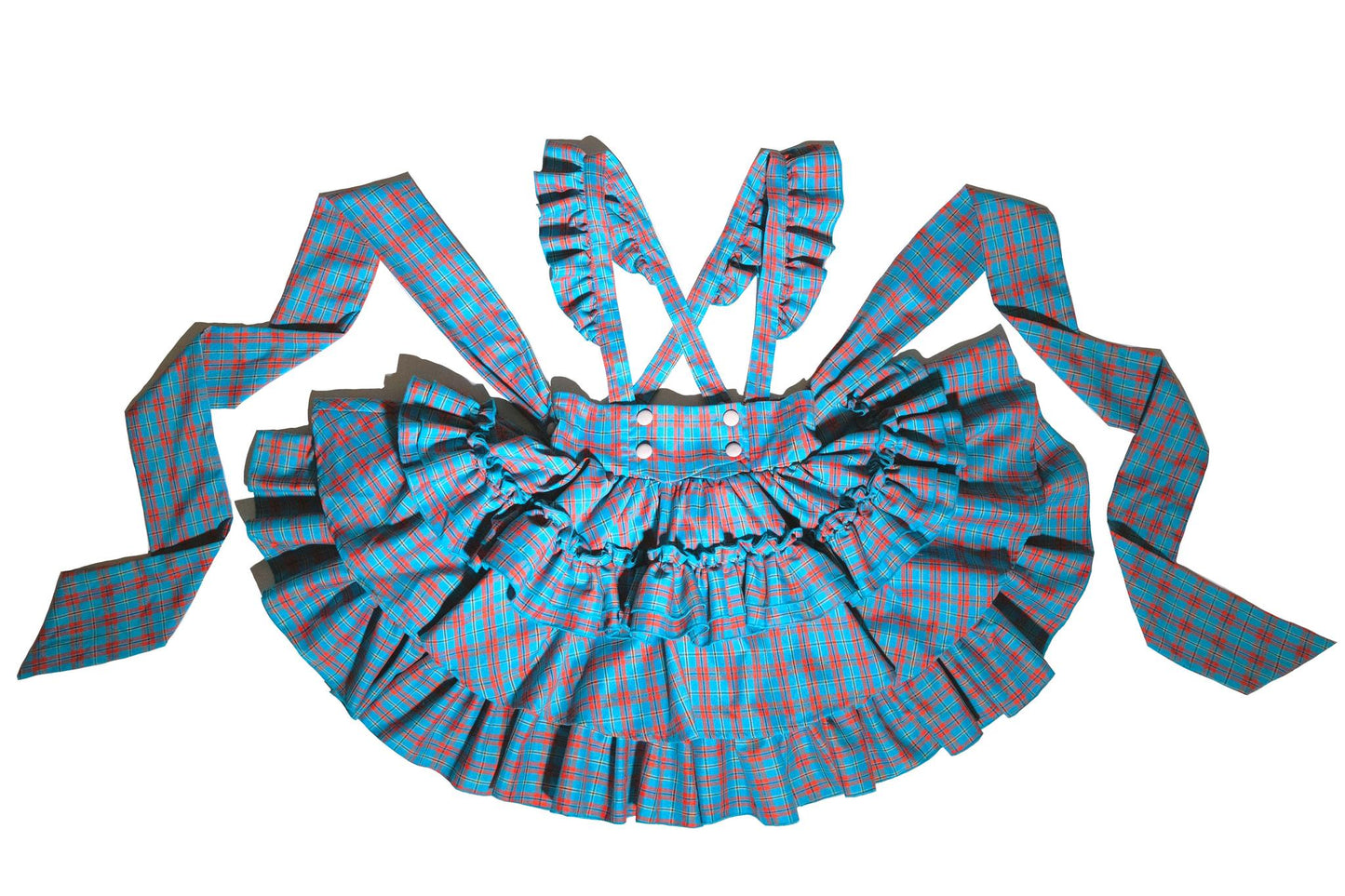 CATCOCOON - Humanoid Gift Box - Christmas Plaid Lolita Blouse & SK