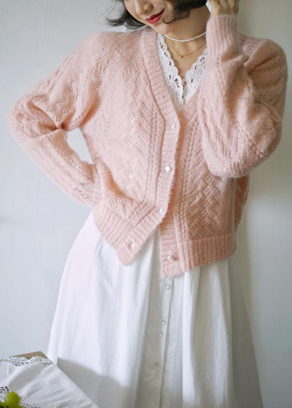 Mohair cardigan for ladies