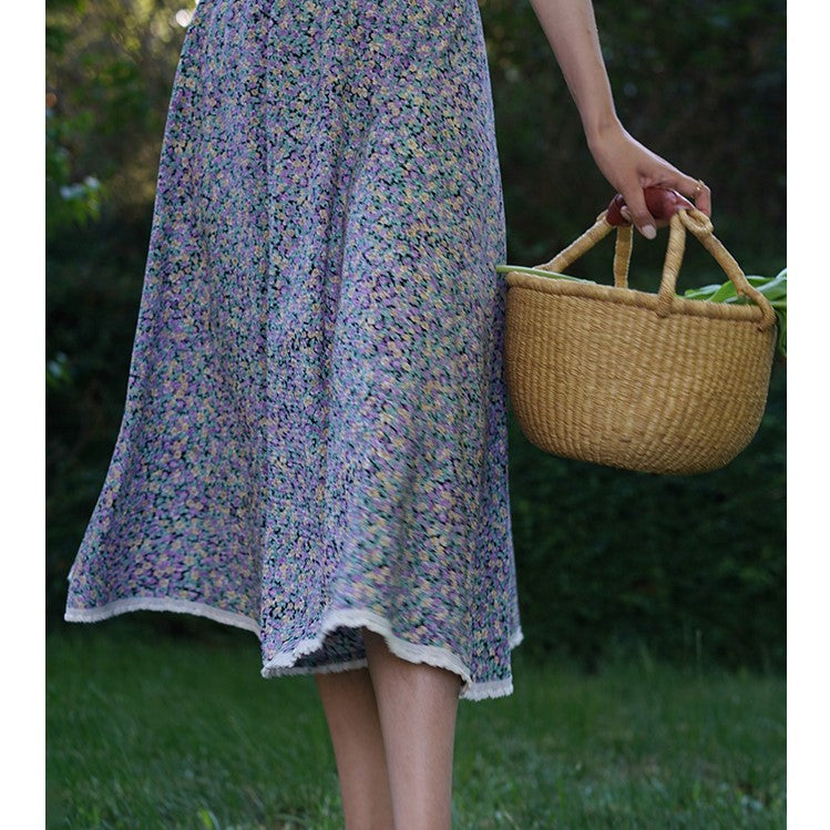 Floral vintage dress