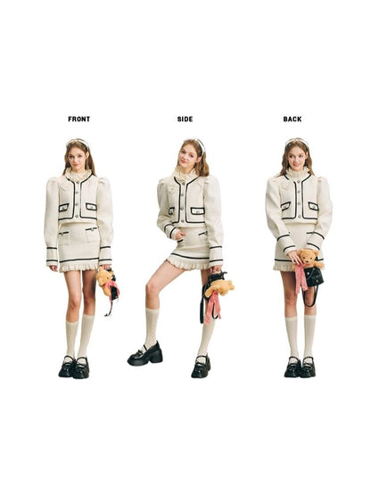 Bubble Sleeve Jacket【s0000004603】