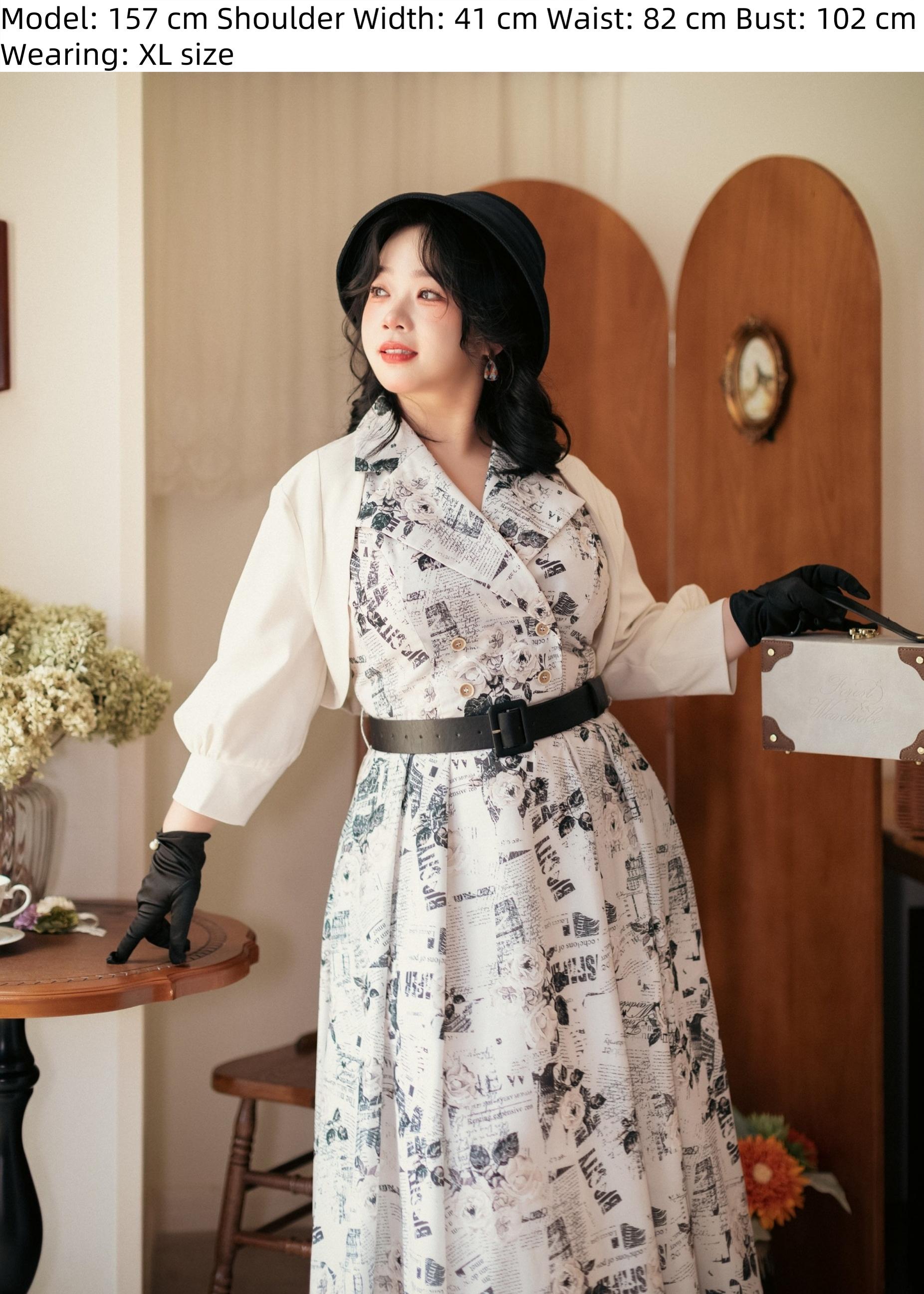 Forest Wardrobe - Afternoon Forest - Vintage Lolita Bolero for Summer Days