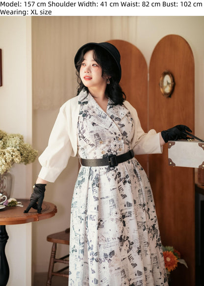 Forest Wardrobe - Afternoon Forest - Vintage Lolita Bolero for Summer Days