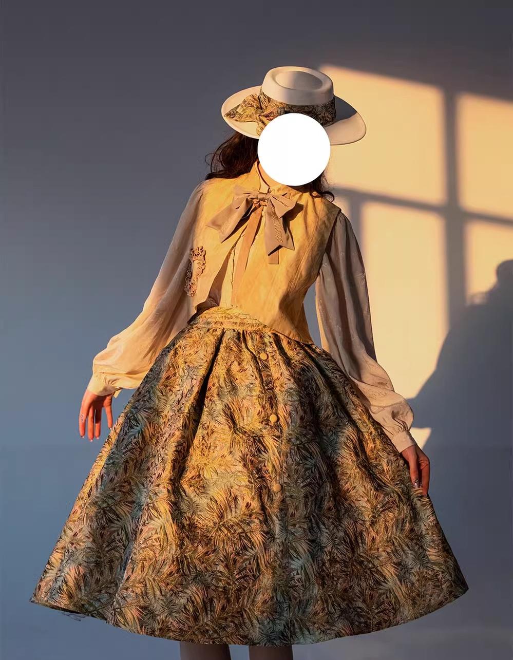 ZJstory - Gilded Years 4.0 - Retro Lolita Dress Suit Elegant Lolita Coat Set