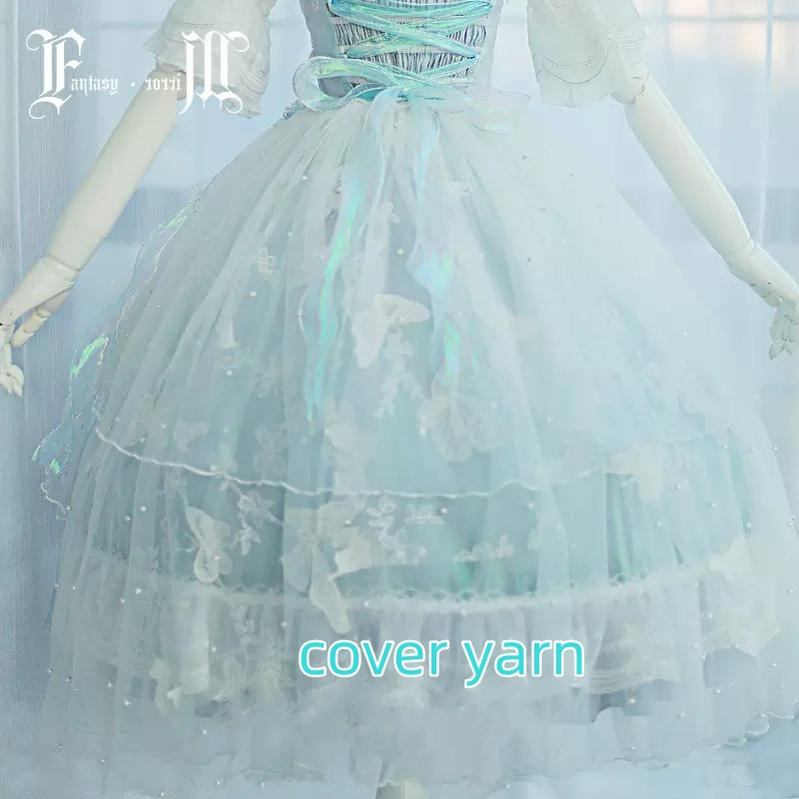FantasyMirror - Exquisite Butterfly JSK Floral Wedding Lolita JSK Dress