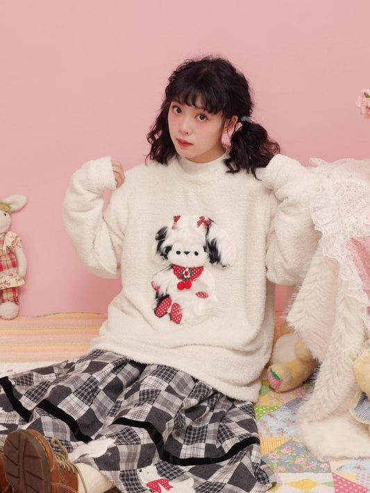 Puppy Soft Bean Pom Pom Sweater【s0000004980】