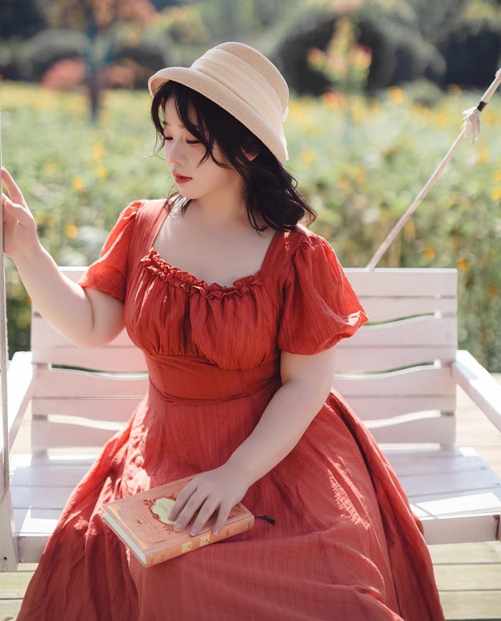 Forest Wardrobe - Forest Gallery - Classic Lolita OP Dress Vintage Cake Tail Dress