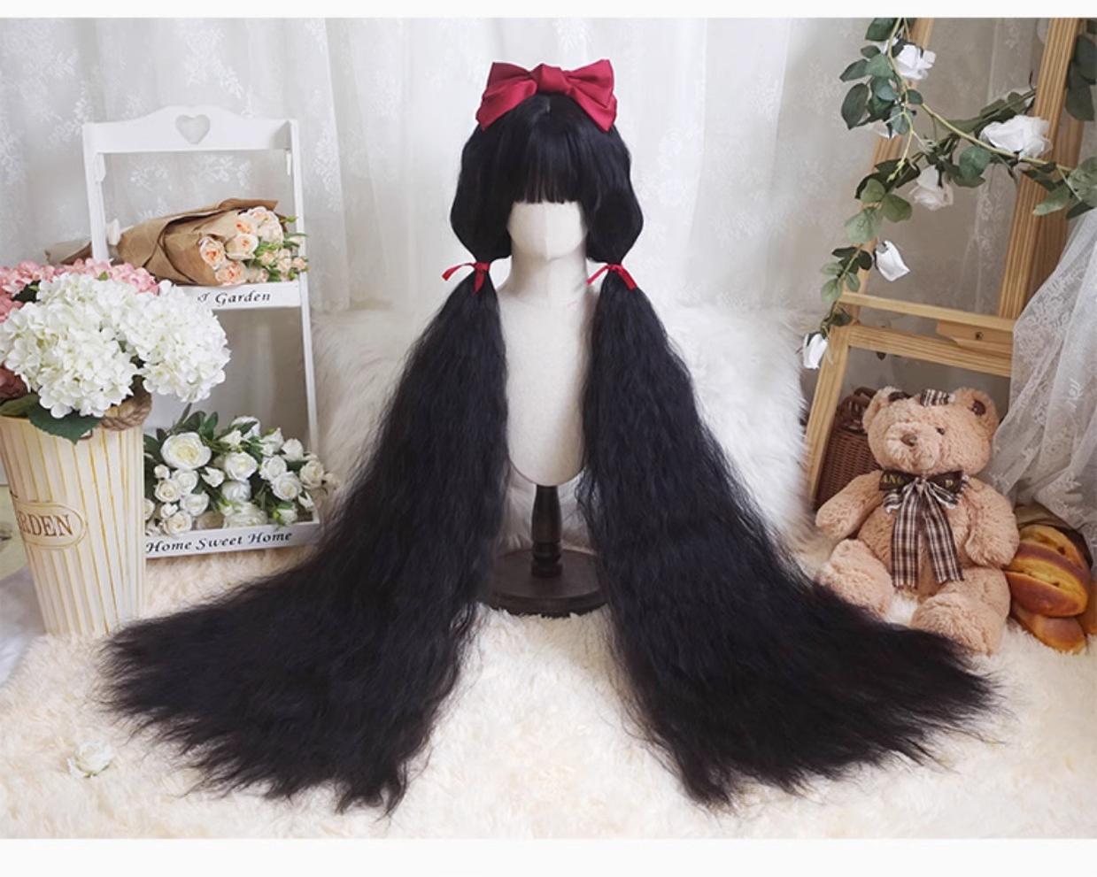 Imperial Tea - Natural Lolita Wig 120CM Super Long Hair