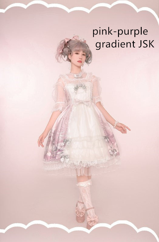 Confession Balloon - Unicorn - Sweet Lolita Dress and blouse Multicolors