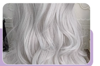 RainbowMe - Elegant Lolita Long Curly Wig Multicolor