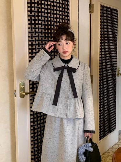 Small Lapel Double Breasted Suit【s0000005879】