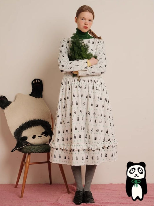 Loose Lace Trim One Neck Dress【s0000006461】