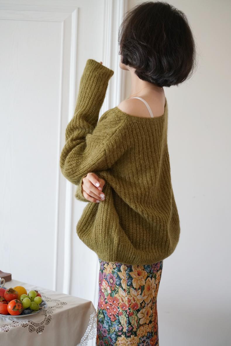 lady mohair knit