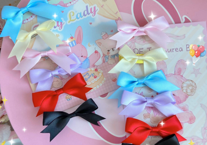 Bear Doll - Kawaii Lolita Bow Brooch and Hair Clip