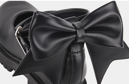 Angelic Imprint - Punk Lolita Black Platform Shoes