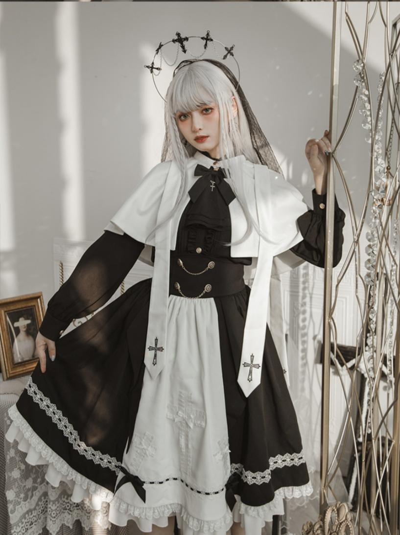 CastleToo - Holy Academy - Gothic Lolita Prince Skirt Set