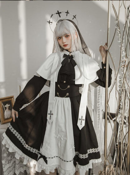 CastleToo - Holy Academy - Gothic Lolita Prince Skirt Set