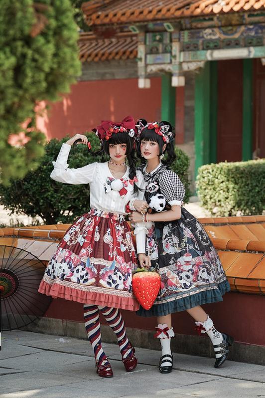 Yukine's Box - Macaron Lolita Cute Stripe Socks